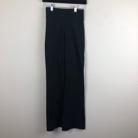 Lucy Lucypower Wide Leg Legging Black Pants XS - Picture 1 of 8